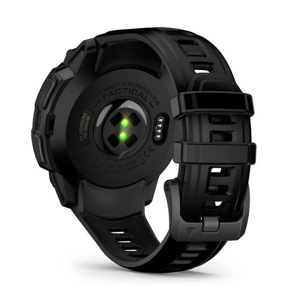 国内正規品 ガーミン Instinct Crossover AMOLED Tactical 010-03398-32 GPS スマートウォッチ ソーラー充電 ミリタリー 耐衝撃 GARMINの画像