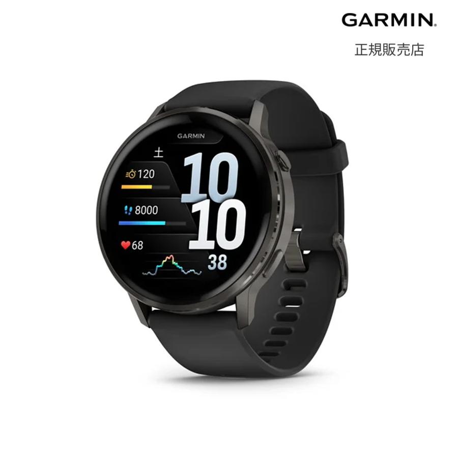 Venu 国内正規品 新作 ガーミン GARMIN 4 45mm Slate / Black 010 