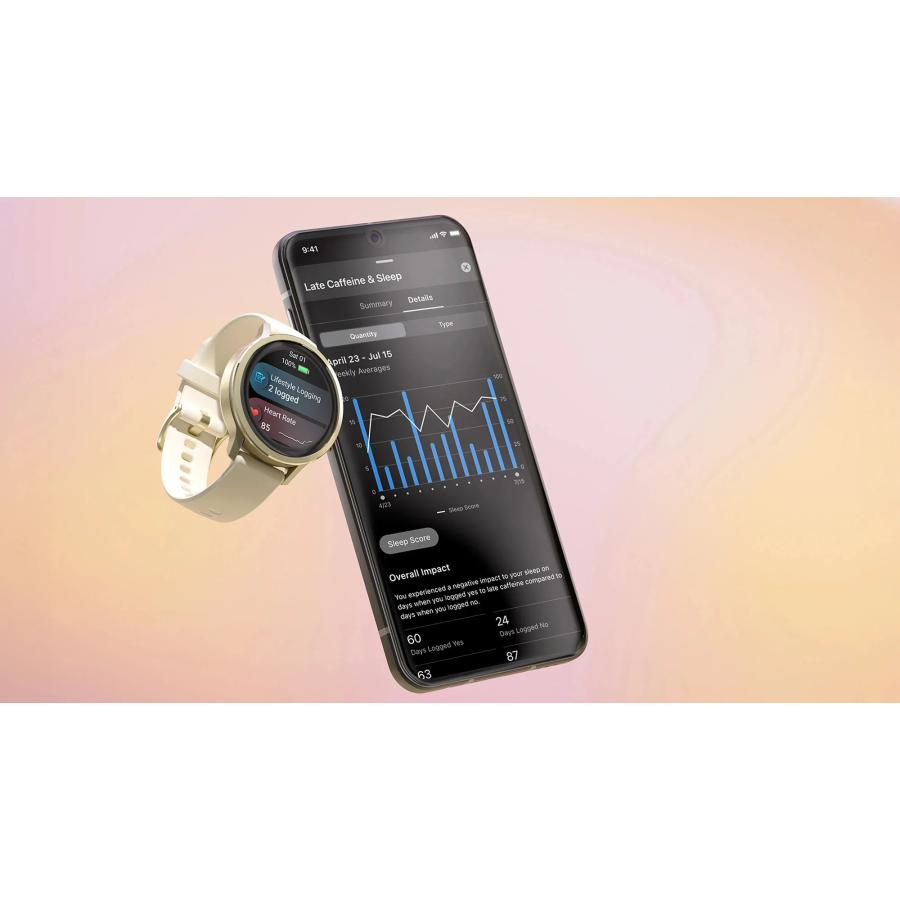 国内正規品 新作 ガーミン GARMIN Venu 4 41mm 010-03013-30 フィットネスGPSウォッチ スマートウォッチ 健康管理 長時間バッテリーアクティビティの画像