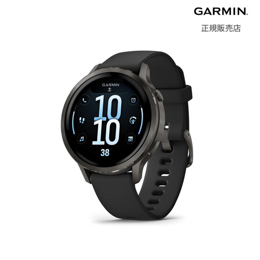 国内正規品 ガーミン GARMIN Venu 4 41mm Slate / Black 010-03013-32 フィットネスGPSウォッチ スマートウォッチ 健康管理 長時間バッテリー