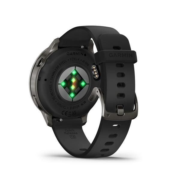 国内正規品 ガーミン GARMIN Venu 4 41mm Slate / Black 010-03013-32 フィットネスGPSウォッチ スマートウォッチ 健康管理 長時間バッテリーの画像