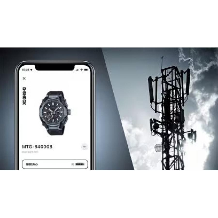 Gショック 国内正規品 G-SHOCK MTG-B4000 Series MTG-B4000B-1A2JFの画像
