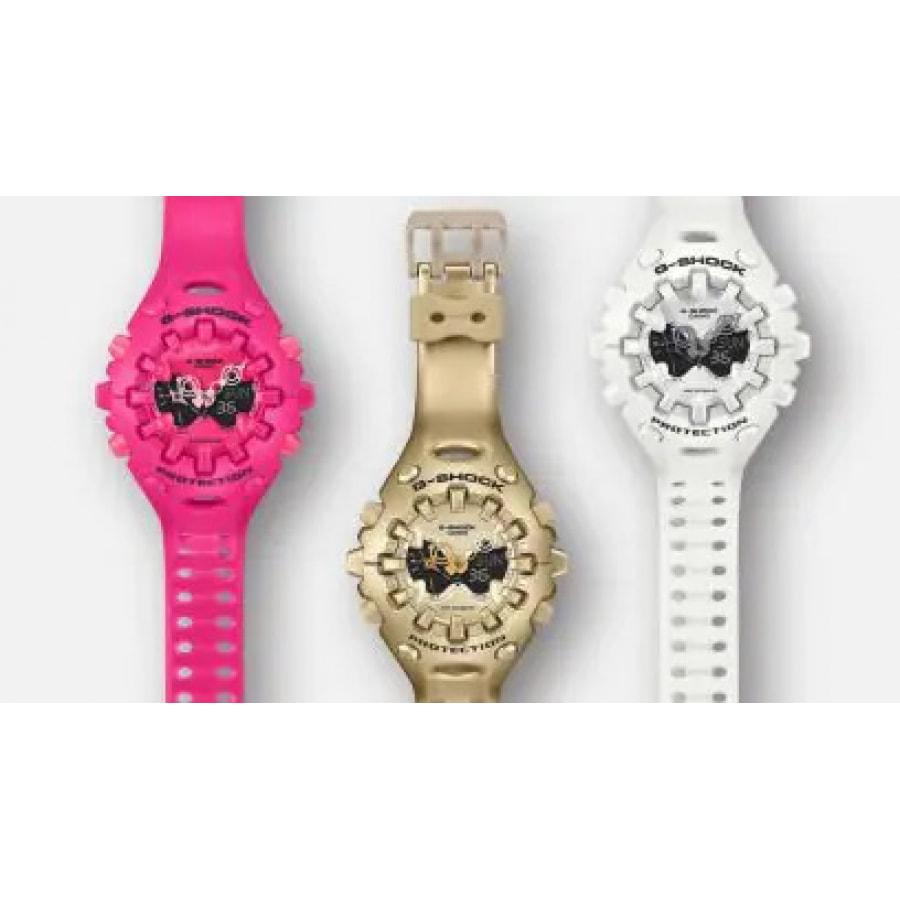 国内正規品 CASIO G-SHOCK GA-V01-4AJF ピンク タフデザイン 20気圧防水 ワールドタイム LEDライト搭載 メンズ腕時計の画像