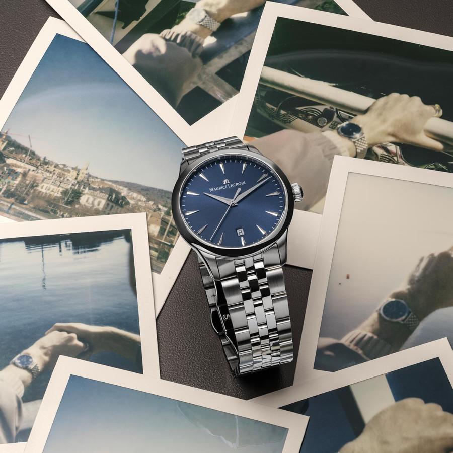 モーリス・ラクロア 国内正規品 MAURICE LACROIX 国内取り扱い店舗限定モデル 1975 QUARTZ 39MM 751007-SS002-430-1の画像