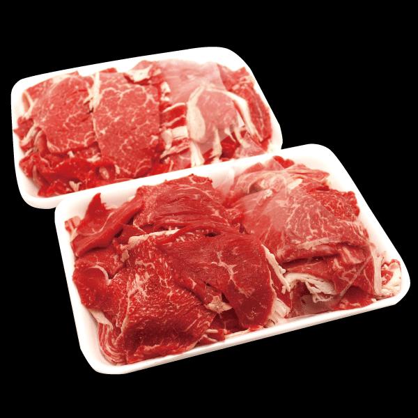 国産牛切り落とし1kg(500g x 2パック） バーベキュー  ブランド  牛 肉 牛肉  国産 超 人気｜kadoyabokujou｜02