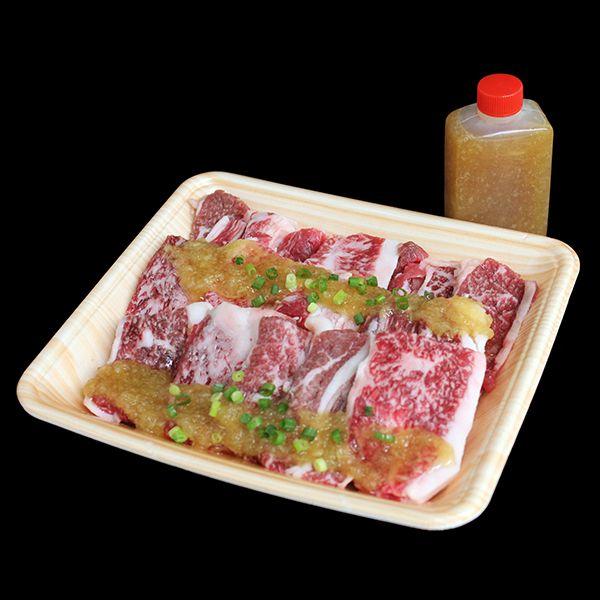 国産牛面取りカルビ焼肉用400g｜kadoyabokujou｜02