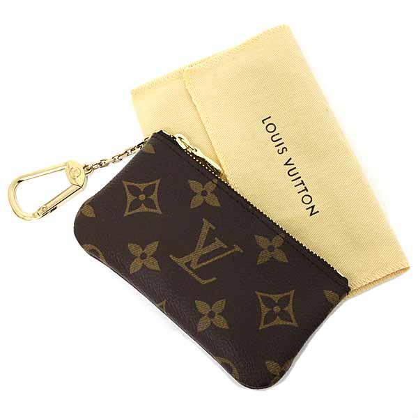 ルイ ヴィトン LOUIS VUITTON カードキーケース ポシェット・クレ コインケース M62650 モノグラム キャンバス 【中古】Sランク_1