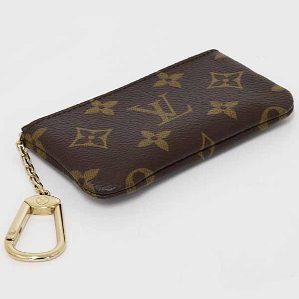 ルイ ヴィトン LOUIS VUITTON カードキーケース ポシェット・クレ コインケース M62650 モノグラム キャンバス 【中古】Sランク_3