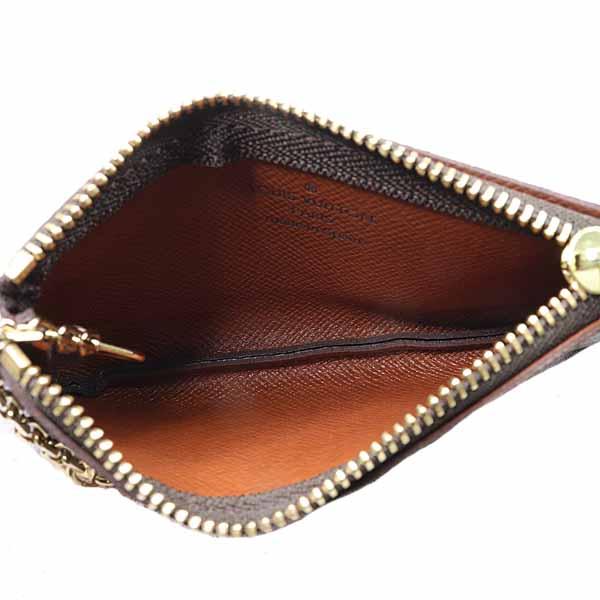 ルイ ヴィトン LOUIS VUITTON カードキーケース ポシェット・クレ コインケース M62650 モノグラム キャンバス 【中古】Sランク_4