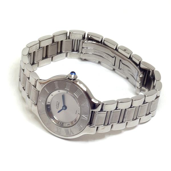 Cartier カルティエ レディース腕時計 マスト21 W10109T2 シルバー文字盤 クォーツ 仕上げ済 【中古】｜kadusaya78｜02
