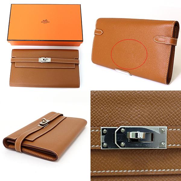 HERMES エルメス ケリー ウォレット ロング ヴォーエプソン