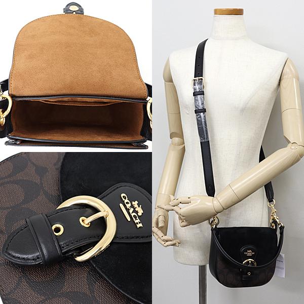COACH コーチ クリオ ショルダー バッグ 17 シグネチャー キャンバス 