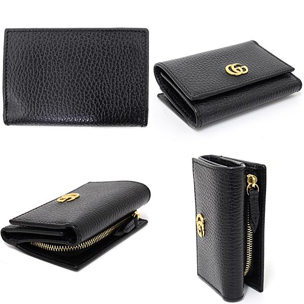 GUCCI グッチ GGマーモント ミディアム カードケース ウォレット 三 