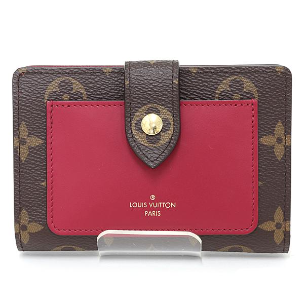ルイヴィトン LOUIS VUITTON ポルトフォイユ・ジュリエット フューシャ 