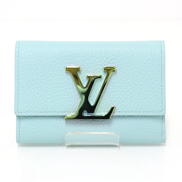 【超美品】ルイヴィトン　三つ折り財布　カプシーヌ コンパクト トリヨンレザー 楽天市場】LOUIS VUITTON ポルトフォイユカプシーヌコンパクト M14664