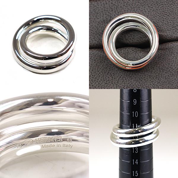 HERMES（エルメス） ヴェルティージュ リング Vertige ring #52 約12号
