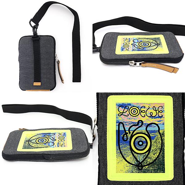 LOEWE ロエベ ネックポーチ EYE NATURE CASE アクセサリーポーチ