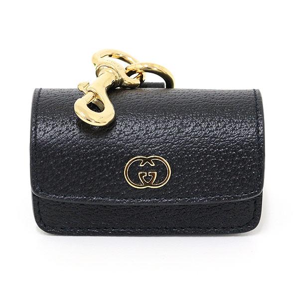 GUCCI（グッチ） ダブルG エチケットバッグ ホルダー ブラック 692956