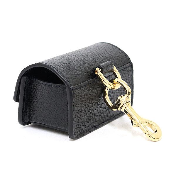 GUCCI（グッチ） ダブルG エチケットバッグ ホルダー ブラック 692956
