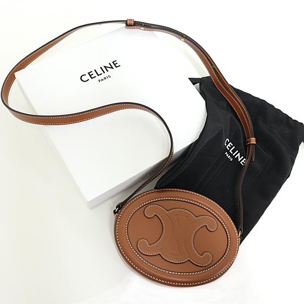 CELINE（セリーヌ） クロスボディ オーバルパース キュイル トリオンフ