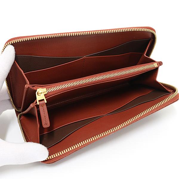 ボッテガ ヴェネタ BOTTEGA VENETA ラウンドファスナー長財布 608254 ナッパレザー ブラウン系 バイカラー 【中古】Sランク BOTTEGA VENETA（ボッテガ・ヴェネタ） ボッテガ ヴェネタ ラウンド