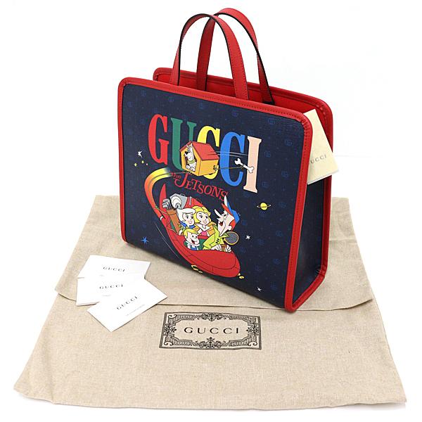 GUCCI（グッチ） GUCCUI チルドレンズ GG プリント トートバッグ