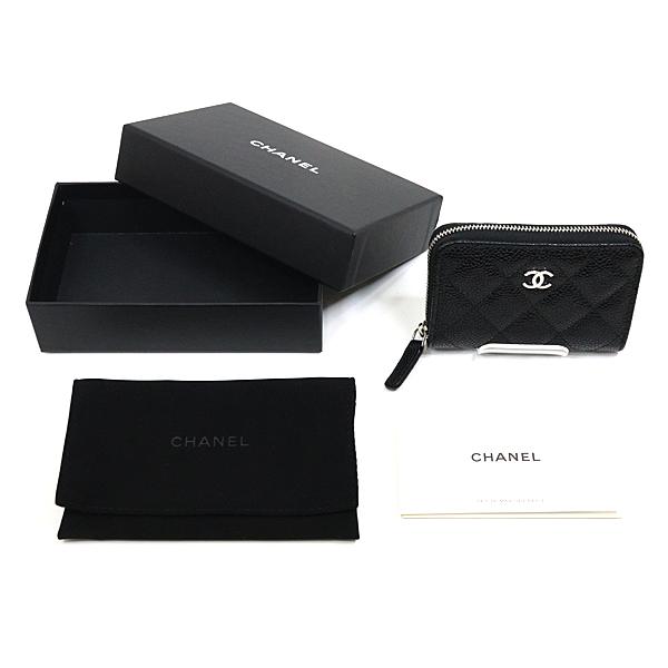 CHANEL（シャネル） クラシック ジップ コインパース AP0216 ブラック