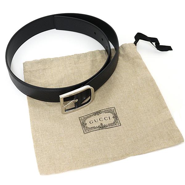 GUCCI（グッチ） メンズ ベルト 85・34 レザー 449716 CAO0N ブラック