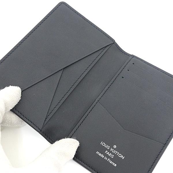 ルイヴィトン カードケース オーガナイザー・ドゥ ポッシュ ダミエ・ラッシュ ブルー エピ M82822 Sランク【中古】 LOUIS VUITTON（ルイ・ヴィトン） カードケース オーガナイザー・ドゥ