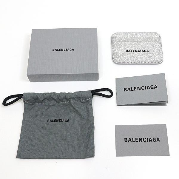 BALENCIAGA（バレンシアガ） カードケース 593812 メタリック シルバー