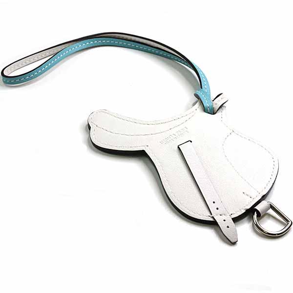 HERMES（エルメス） パドック セーラー バッグチャーム 鞍 ヴォー 