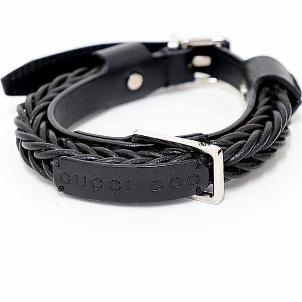GUCCI（グッチ） GUCCI DOG 犬 ペット 首輪 リード レザー 115271 