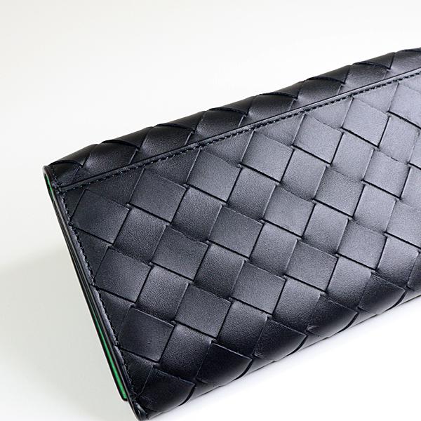 ボッテガヴェネタイントレチャートロングウォレット長財布二つ折り財布ボッテガベネタ BOTTEGA VENETA（ボッテガ・ヴェネタ） イントレチャートロング