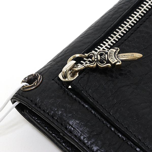 CHROME HEARTS（クロムハーツ） クロスボールボタンレザーウォレット