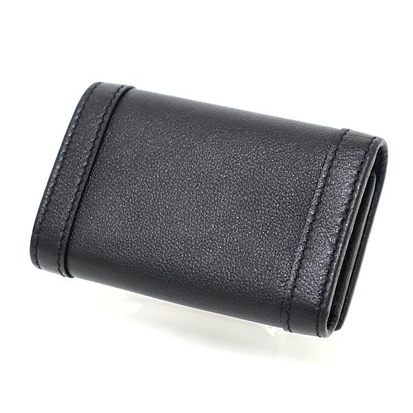 GUCCI グッチ ダイアナ キーケース ブラック 658636 バンブー レザー