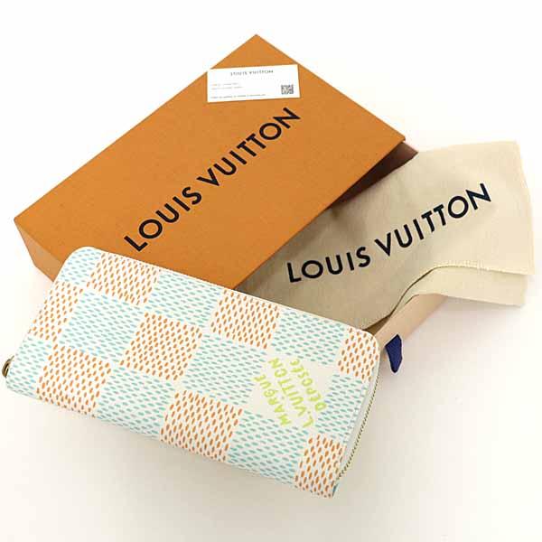 ルイ ヴィトン LOUIS VUITTON ジッピーウォレット･ヴェルティカル ラウンドファスナー長財布 ダミエ･ヘリテージ N40675 【中古】A LOUIS VUITTON（ルイ・ヴィトン） ルイ ヴィトン ジッピーウォレット