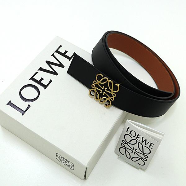 ロエベ LOEWE メンズ リバーシブルアナグラム ブラック