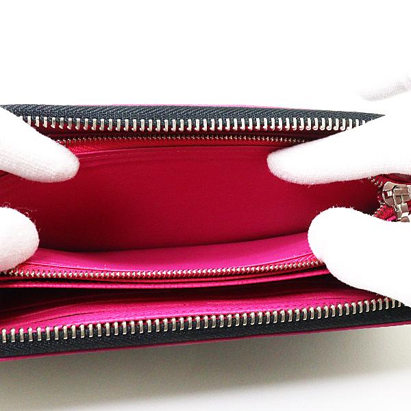 ルイ・ヴィトン LOUIS VUITTON ジッピーウォレット エピ ノワール ホットピンク ラウンド長財布 財布 レザー エピ レディース ブラック系 / ピンク系 M64838 【中古】 LOUIS VUITTON（ルイ・ヴィトン） ルイ ヴィトン エピ ジッピー