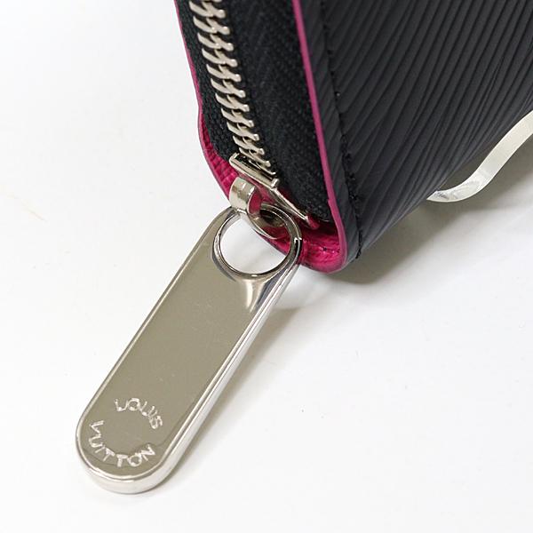 ルイ・ヴィトン LOUIS VUITTON ジッピーウォレット エピ ノワール ホットピンク ラウンド長財布 財布 レザー エピ レディース ブラック系 / ピンク系 M64838 【中古】 LOUIS VUITTON（ルイ・ヴィトン） ルイ ヴィトン エピ ジッピー