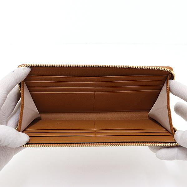 エムシーエム MCM ジップアラウンドウオレット ブラウン系 未使用品 MCM（エムシーエム） ジップアラウンドウオレット ブラウン系 未使用品