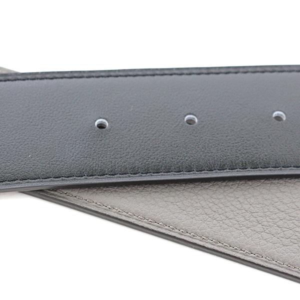 HERMES グレー レザー メンズベルト HERMES - エルメス HERMES アッシュ オ カレ Hベルト ベルト トゴ Y刻