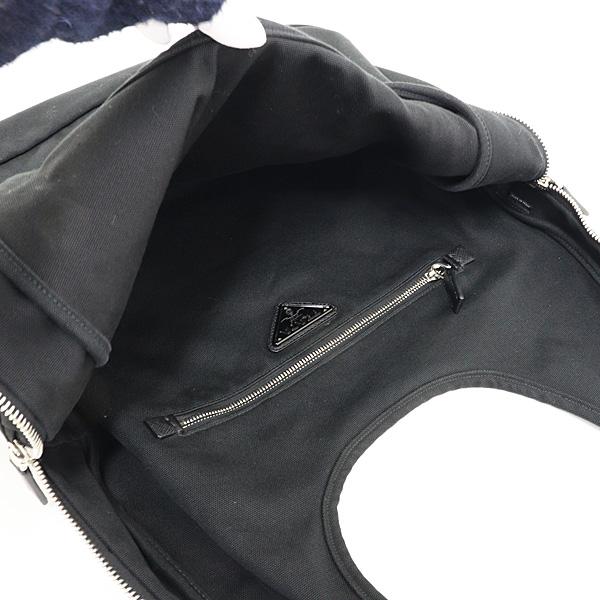 PRADA（プラダ） キャンバス ホーボーバッグ ショルダーバッグ