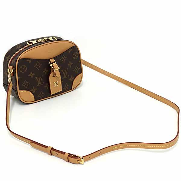 ルイヴィトン LOUIS VUITTON ショルダーバッグ モノグラム ドーヴィルミニ M45528 ブラウン LOUIS VUITTON（ルイ・ヴィトン） ルイ ヴィトン ドーヴィル MINI