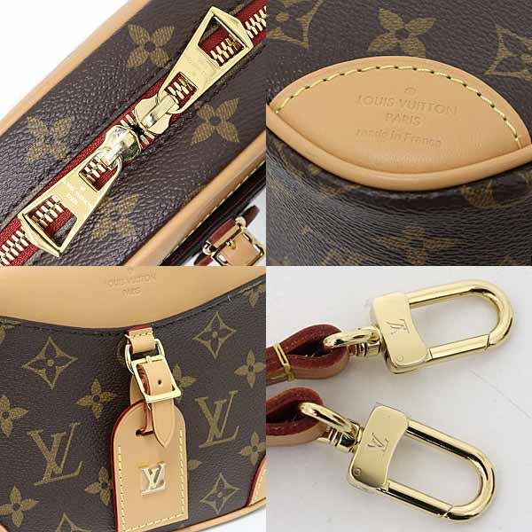 ルイヴィトン LOUIS VUITTON ショルダーバッグ モノグラム ドーヴィルミニ M45528 ブラウン LOUIS VUITTON（ルイ・ヴィトン） モノグラム ドーヴィルMINI M45528