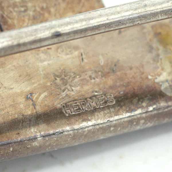 HERMES（エルメス） HERMES H トゥアレグ バックル ベルト シルバー925