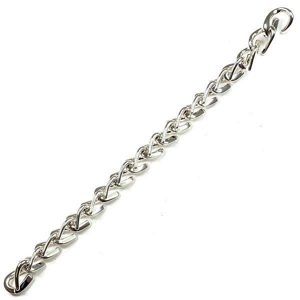 Tiffany & Co. フォージ リンク ブレスレット シルバー｜付属品完備 TIFFANY&Co.（ティファニー） フォージ ミディアム リンク