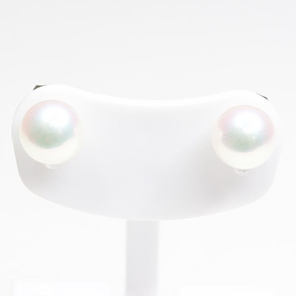 MIKIMOTO（ミキモト） パール ピアス K18WG アコヤ真珠(7.0mm