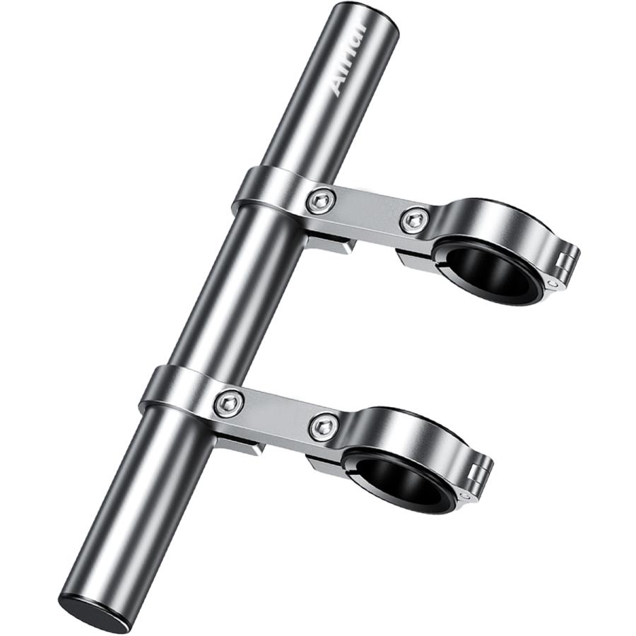 自転車 ハンドルバー 延長バー ブラケット エクステンダー マウント 固定 増設 カメラ ライト スマホホルダー ゴープロ 取付 エクステンションバー | Kaedear | 11