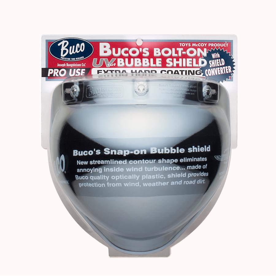 レイト商会 バイク ヘルメット BUCO ボルトオンバブル シールド 全3色
