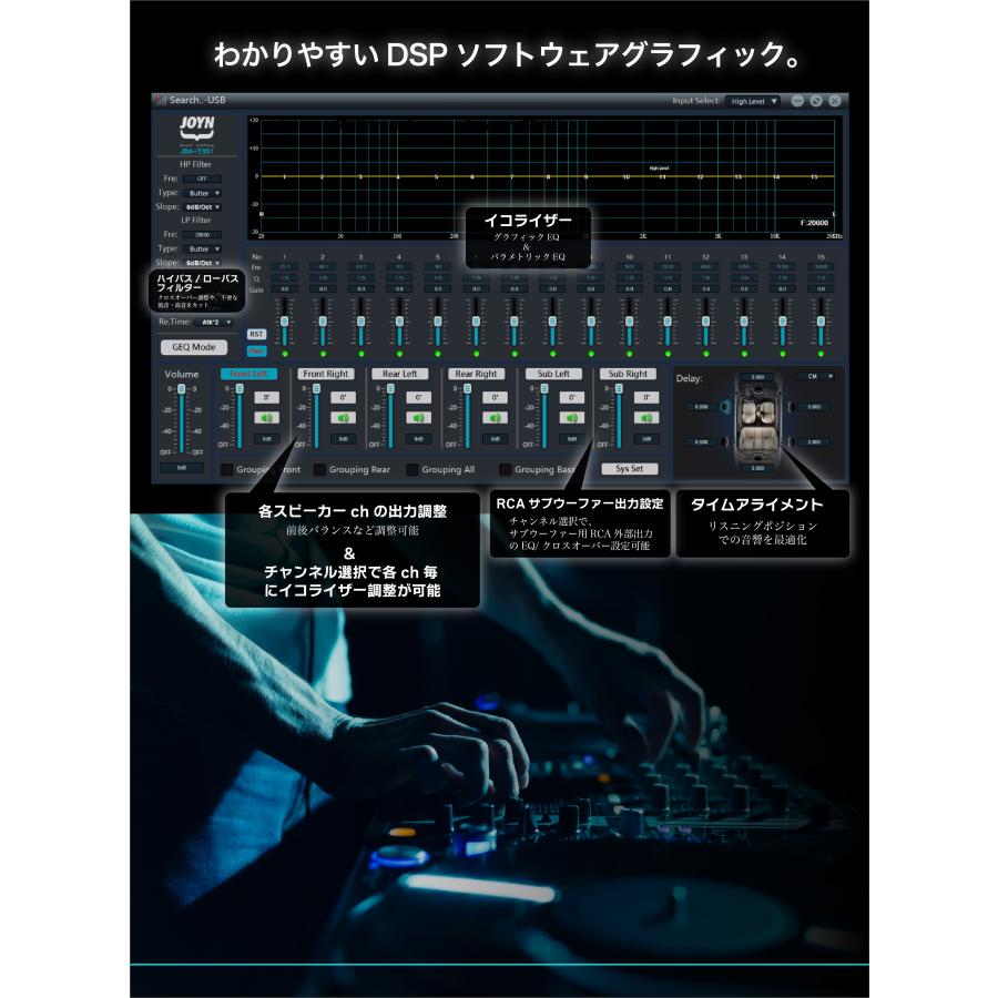 CYBER STORK サイバーストーク DSPアンプ トヨタ ダイハツ 純正ナビ